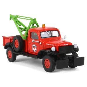Manufacturer_Greenlight Collectibles Pickup Trucks<1/64 1950 Dodge Power Wagon Tow Truck, Texaco, Greenlight Exclusive Production