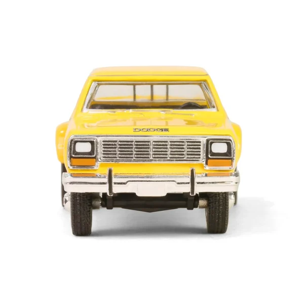 Manufacturer_Greenlight Collectibles Cars & Suvs | Pickup Trucks<1/64 1982 Dodge Ram D350 Dually, Construction Yellow, Dually Drivers Series 15