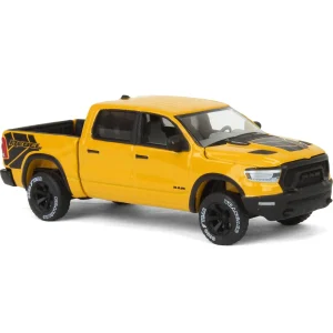 Manufacturer_Auto World Pickup Trucks<1/64 2023 Dodge Ram Rebel Havoc Edition, Baja Yellow, Auto World