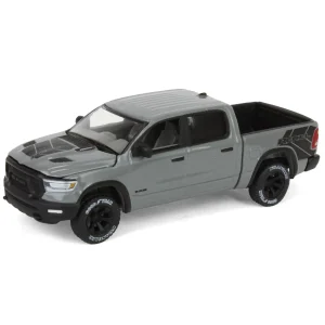 Manufacturer_Auto World Pickup Trucks<1/64 2023 Dodge Ram Rebel Lunar Edition, Gray, Auto World
