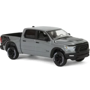 Manufacturer_Auto World Pickup Trucks<1/64 2023 Dodge Ram Rebel Lunar Edition, Gray, Auto World