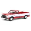 Manufacturer_Greenlight Collectibles Pickup Trucks<1/64 1992 Dodge Ram 1st Generation, Red & White, Outback Toys Exclusive