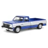Manufacturer_Greenlight Collectibles Pickup Trucks<1/64 1992 Dodge Ram 1st Generation, Blue & Silver, Outback Toys Exclusive