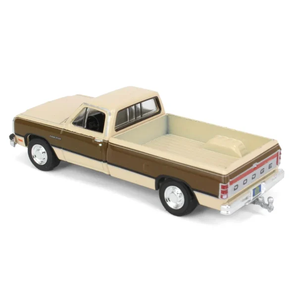 Manufacturer_Greenlight Collectibles Pickup Trucks<1/64 1992 Dodge Ram 1st Generation, Two Tone Brown, Outback Toys Exclusive