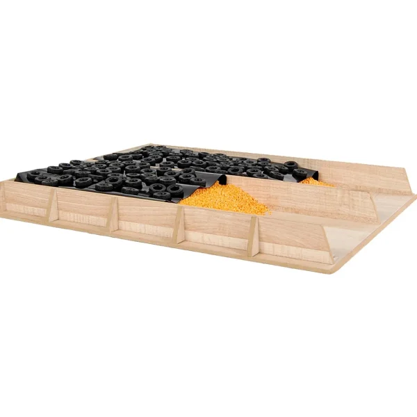 Manufacturer_Universal Hobbies Wooden Barns & Large Accessories<1/32 Double Silo Trench Bunker Set
