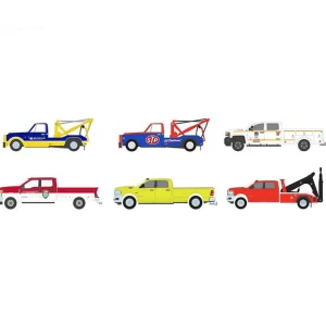 Manufacturer_Greenlight Collectibles Pickup Trucks<1/64 Dually Drivers Series 11, SEALED 6 Truck Set, Greenlight Collectibles