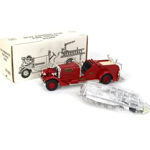 Manufacturer_ERTL Airplanes & Banks | Emergency Vehicles<1/30 1937 Dubuque Ahrens-Fox Fire Truck Bank by ERTL