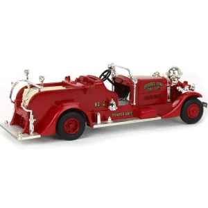Manufacturer_ERTL Airplanes & Banks | Emergency Vehicles<1/30 1937 Dubuque Ahrens-Fox Fire Truck Bank by ERTL