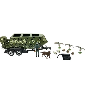 Manufacturer_Big Country Toys Big Country Toys<1/20 Duck Hunting Set with Boat, Hunter, Dog and Decoys by Big Country Toys