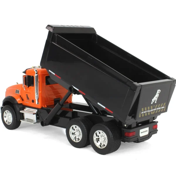 Manufacturer_First Gear, Inc. Dump Trucks<1/24 Durable Plastic Mack Granite Dump Truck with Lights & Sounds