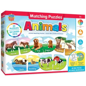 Outback Toys Games & Puzzles<Educational Matching - Animals Jigsaw Puzzles