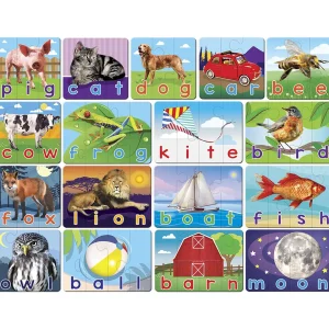 Outback Toys Games & Puzzles<Educational Matching - Spelling Jigsaw Puzzles