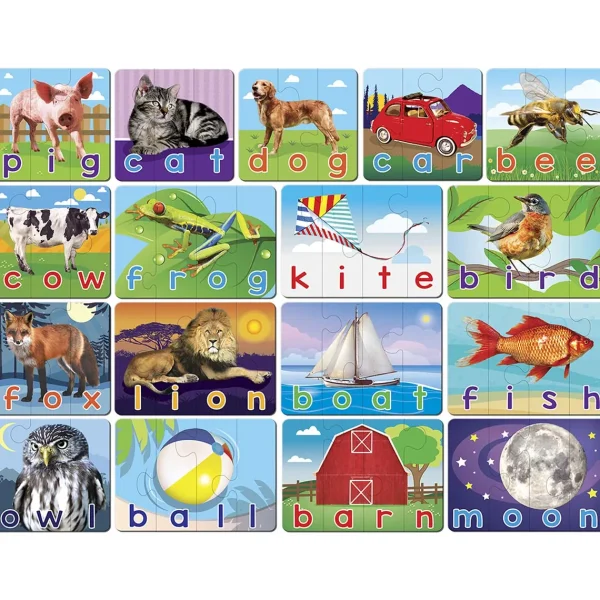 Outback Toys Games & Puzzles<Educational Matching - Spelling Jigsaw Puzzles