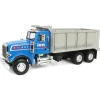 Manufacturer_ERTL Dump Trucks<1/16 ERTL Big Farm Blue Peterbilt Model 367 Dump Truck