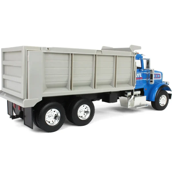 Manufacturer_ERTL Dump Trucks<1/16 ERTL Big Farm Blue Peterbilt Model 367 Dump Truck