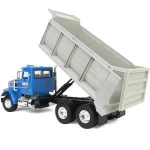 Manufacturer_ERTL Dump Trucks<1/16 ERTL Big Farm Blue Peterbilt Model 367 Dump Truck