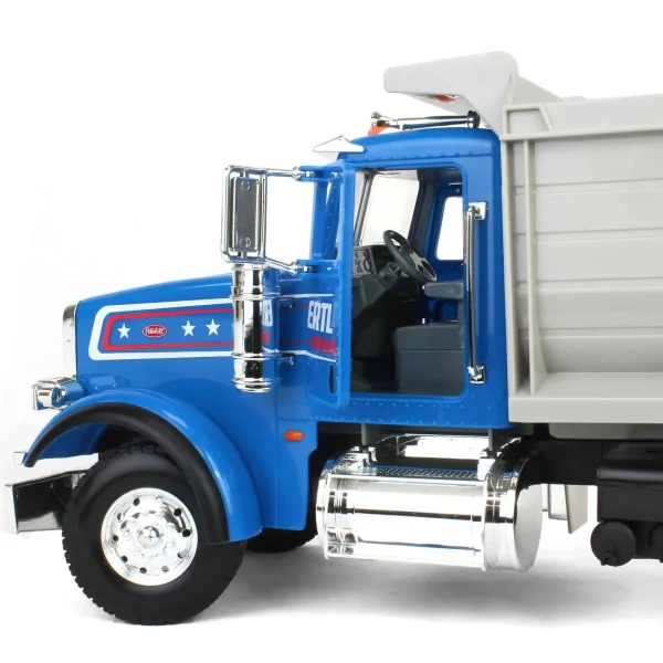 Manufacturer_ERTL Dump Trucks<1/16 ERTL Big Farm Blue Peterbilt Model 367 Dump Truck