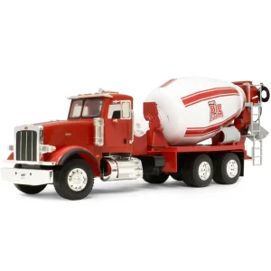 Manufacturer_ERTL Tow & Straight Trucks<1/16 ERTL Big Farm Red Peterbilt 367 Truck with Cement Mixer