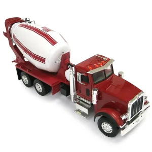 Manufacturer_ERTL Tow & Straight Trucks<1/16 ERTL Big Farm Red Peterbilt 367 Truck with Cement Mixer