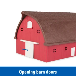 Manufacturer_ERTL Ertl Farm Sets<1/64 ERTL Farm Country Round Gable Barn Set
