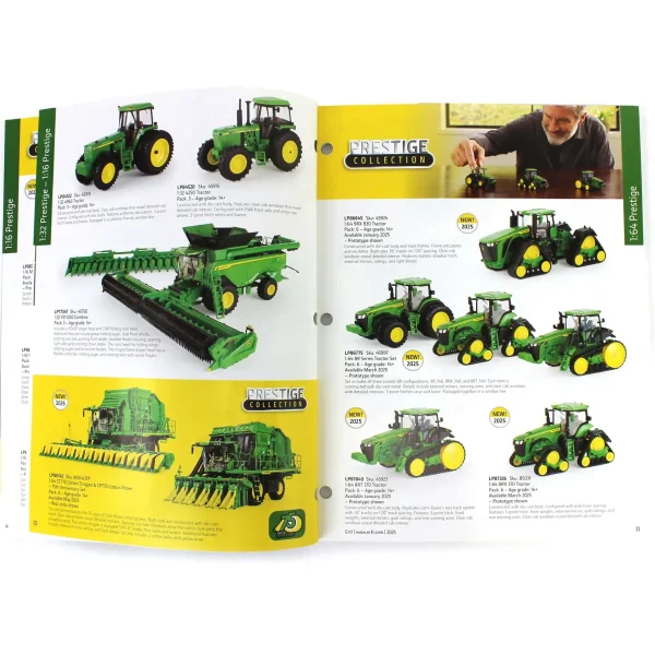 Manufacturer_ERTL John Deere | Books, Calendars & Dvds<2025 ERTL John Deere Full Size Catalog