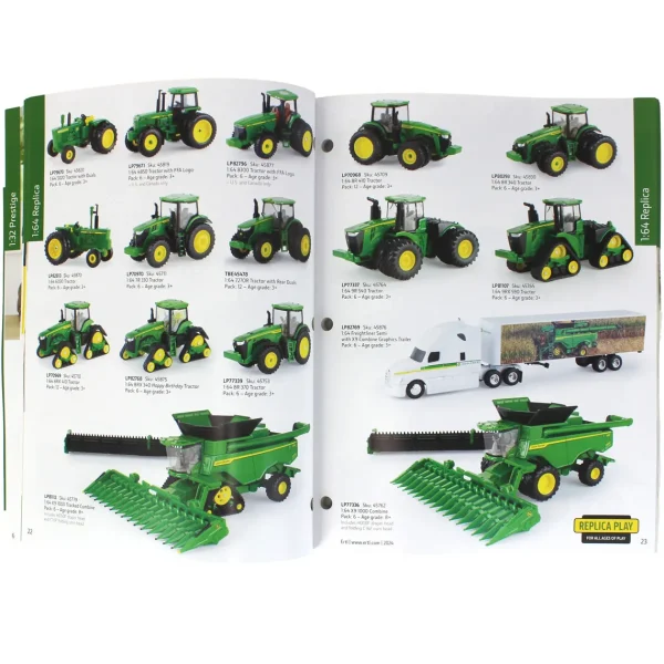 Manufacturer_ERTL John Deere | Books, Calendars & Dvds<2024 ERTL John Deere Full Size Catalog