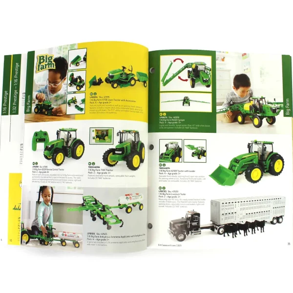 Manufacturer_ERTL John Deere | Books, Calendars & Dvds<2025 ERTL John Deere Full Size Catalog