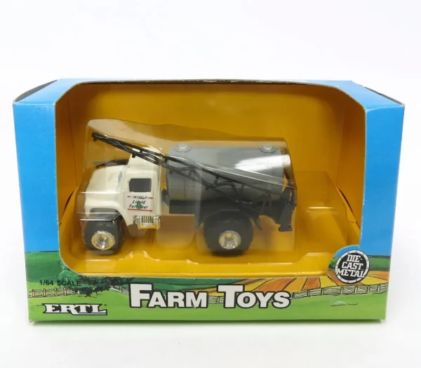 Manufacturer_ERTL Tanker Trucks<1/64 ERTL Liquid Fertilizer Truck with Gray Tank