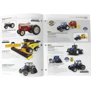 Manufacturer_ERTL Lowboys & Flatbeds | New Holland & Caterpillar<2024 ERTL New Holland Full Size Color Catalog