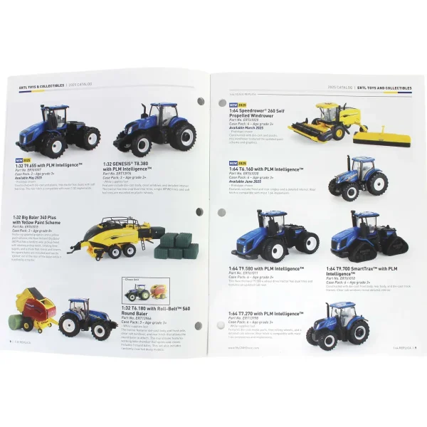 Outback Toys Ih Farmall & Case Ih<2025 ERTL New Holland Full Size Color Catalog