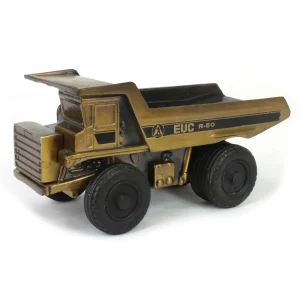 Outback Toys Dump Trucks<Euclid EUC R-50 Dealer Promo Brass Earth Mover Truck