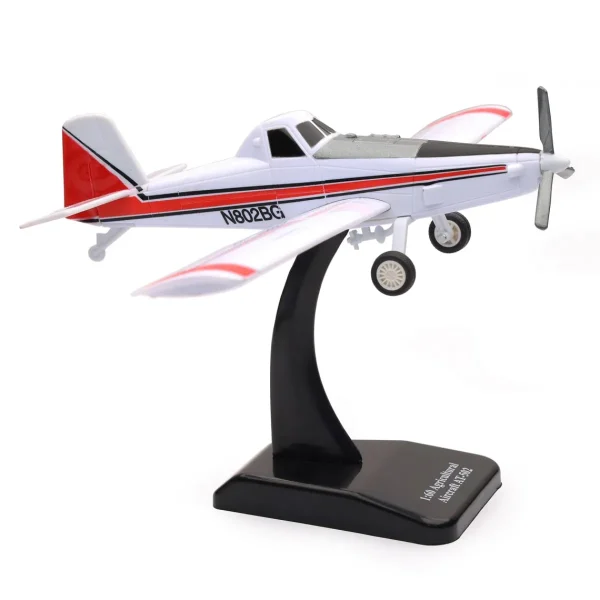 Manufacturer_New Ray Toys Inc. Airplanes & Banks<1/60 Exclusive Edition Red & White Air Tractor AT-502 AG Spray Crop Duster Airplane by New Ray