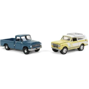 Manufacturer_Other Pickup Trucks<1/64 Exclusive Limited Edition International 2 Pack: 1965 Model 1200 & 1979 Scout