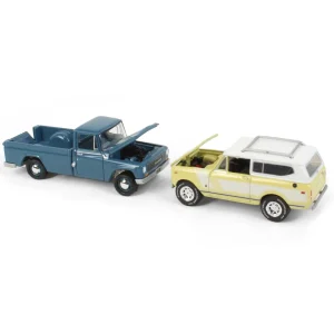 Manufacturer_Other Pickup Trucks<1/64 Exclusive Limited Edition International 2 Pack: 1965 Model 1200 & 1979 Scout