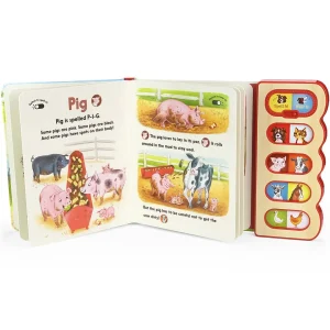 Outback Toys Books, Calendars & Dvds<Farm Animals, Interactive Sound Board Book