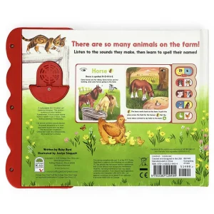 Outback Toys Books, Calendars & Dvds<Farm Animals, Interactive Sound Board Book