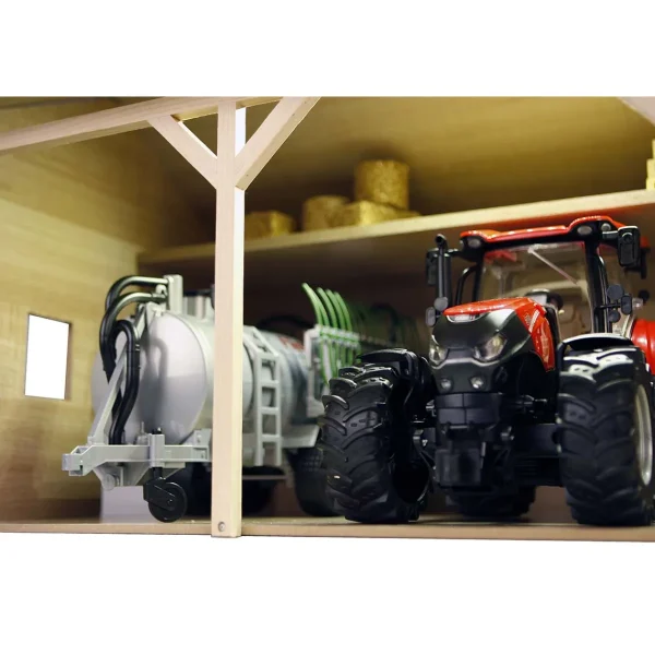 Manufacturer_Universal Hobbies Wooden Barns & Large Accessories<1/16 Farm Machinery 3 Bay Shed