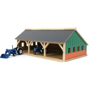 Manufacturer_Universal Hobbies Wooden Barns & Large Accessories<1/87 Farm Machinery 3 Bay Shed