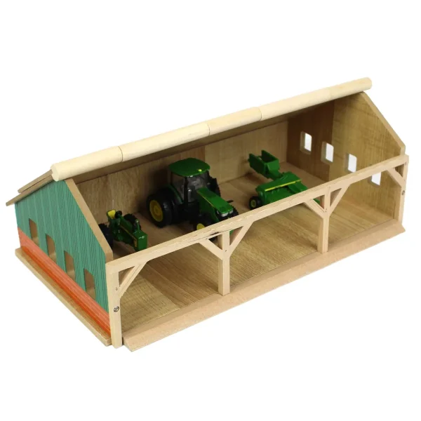 Manufacturer_Universal Hobbies Wooden Barns & Large Accessories<1/87 Farm Machinery 3 Bay Shed