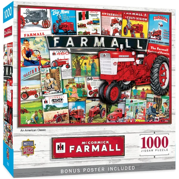 Outback Toys Games & Puzzles<Farmall - An American Classic 1000 Piece Puzzle