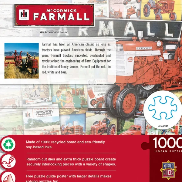 Outback Toys Games & Puzzles<Farmall - An American Classic 1000 Piece Puzzle