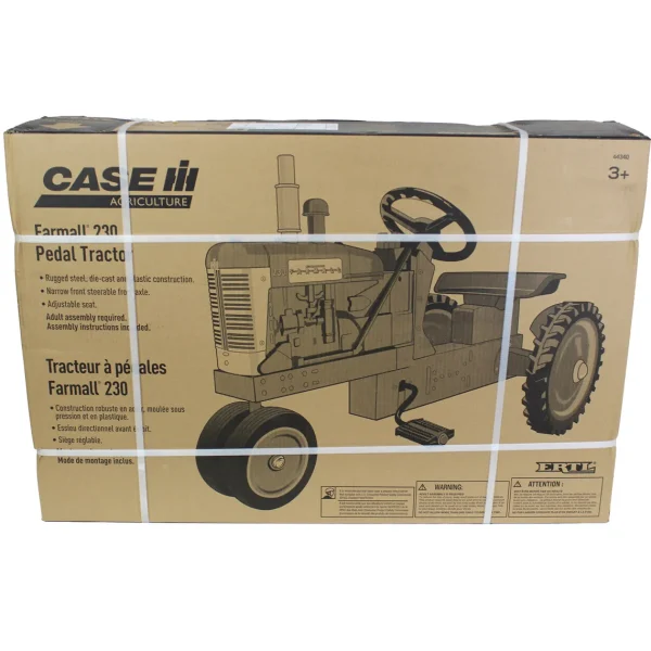 Manufacturer_ERTL Ih Farmall & Case Ih<Farmall 230 Narrow Front Pedal Tractor