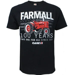 Outback Toys Ih Farmall<Farmall 100 Years Black Short Sleeve T-Shirt