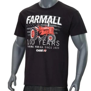 Outback Toys Ih Farmall<Farmall 100 Years Black Short Sleeve T-Shirt