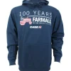 Outback Toys Case Ih & Ji Case<Farmall 100 Years Navy Hooded Sweatshirt