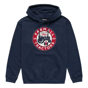 Outback Toys Ih Farmall<Farmall Antique Sign Navy Blue Hooded Sweatshirt