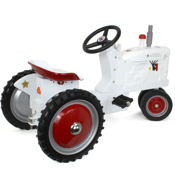 Manufacturer_ERTL Ih Farmall & Case Ih<Farmall C White Demonstrator Pedal Tractor, Farmall 100th Anniversary, ERTL Limited Series