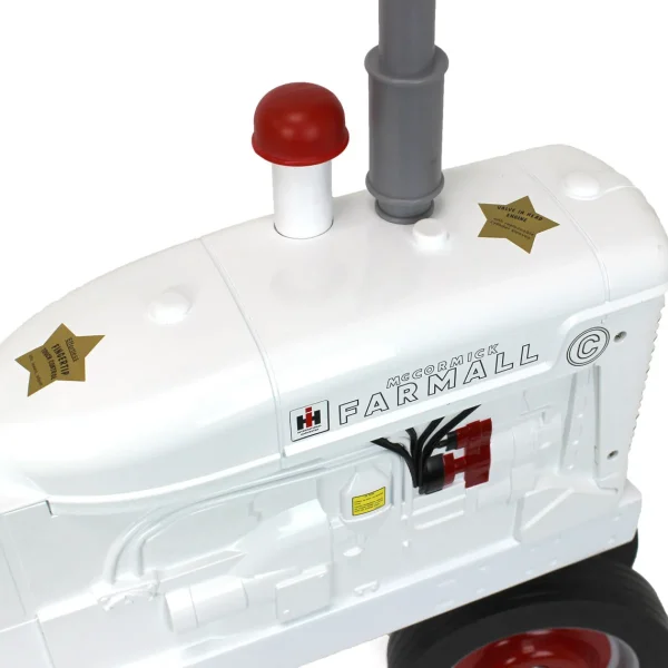 Manufacturer_ERTL Ih Farmall & Case Ih<Farmall C White Demonstrator Pedal Tractor, Farmall 100th Anniversary, ERTL Limited Series