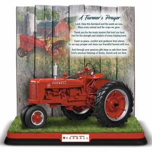 Outback Toys Bed & Bath | Farm Art & DéCor<Farmall H "A Farmer's Prayer" Resin Sculpture by Bradford Exchange