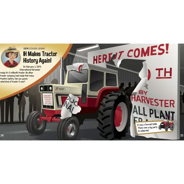 Outback Toys Books, Calendars & Dvds<Farmall in the Family with Casey & Friends Hardcover Book